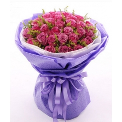 sen purple roses to Philippines