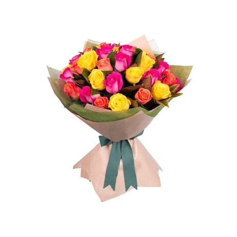 send 60pcs mixed color roses to Manila Philippines